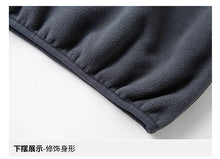 Load image into Gallery viewer, 2025 Men Sweatshirt Turtleneck Half Button Pullover Male Polar Fleece Casual Basic Elegant Work Wear Winter Autumn Warm Jacket
