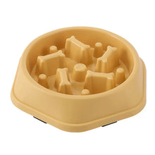 Load image into Gallery viewer, Pet Cat Dog Slow Food Bowl Fat Help Healthy Round Anti-choking Thickened And Non-slip Multiple Colors Shapes
