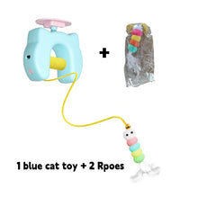 Load image into Gallery viewer, New Type Of Electric Cat Toy with 2 Ropes Smart Hanging Door Auto Swing Feather Toy A Self-entertainment And Cat-teasing Wonder
