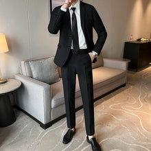 Load image into Gallery viewer, Korean Slim Business Suit Set
