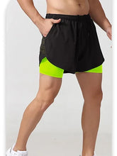 Load image into Gallery viewer, Men's Running Shorts 2025 New Release Gym Fitness 2-in-1 Exercise Summer Quick Dry Trendy Personalized Running Shorts
