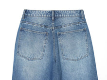 Load image into Gallery viewer, Baggy Straight Denim Street Jeans
