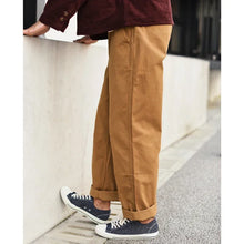 Load image into Gallery viewer, SauceZhan XX001 Chino Pants Vintage Cargo Pants Men Pants  Men Cotton Straight Pants &amp; Capris Casual Pants 310g Thick Loose
