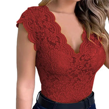 Load image into Gallery viewer, New Tanks For Women Summer Women Lace Sexy Camisole V Neck Tank Top Underwear Vest Candy Color Bralette Female Lace Underwears
