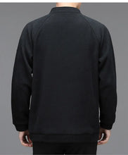 Load image into Gallery viewer, Men's Sweatshirs Spring Fall Long-sleeved T-shirt Top Loose Trend Round Neck Bottoming Shirt Lightweight Casual Sports

