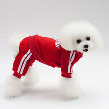 Load image into Gallery viewer, Pet Clothes for Dogs and Cats 4-Leg Hoodie Coat Pet Vest Puppy Clothes Print Design Apparel 5 Sizes Dog Clothes Dog Accessories
