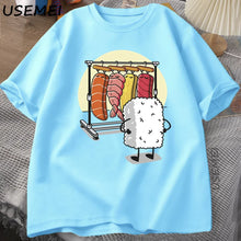 Load image into Gallery viewer, Unisex Graphic Sushi Print Tee
