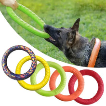 Load image into Gallery viewer, Dog Toys Pet Flying Discs EVA Dog Training Ring Puller Resistant Toys For Dogs Floating Puppy Bite Ring Toy Interactive
