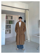 Load image into Gallery viewer, Winter Woolen Long Trench Coat
