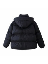 Load image into Gallery viewer, Vintage Hooded Winter Parka Jacket
