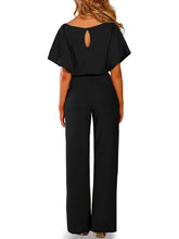 Load image into Gallery viewer, Women's Belted Jumpsuit Casual Wide-Leg Pants  Summer Commute Outfit  Stylish &amp; Comfortable
