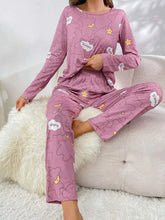Load image into Gallery viewer, Cloud Print Lounge Pajama Set
