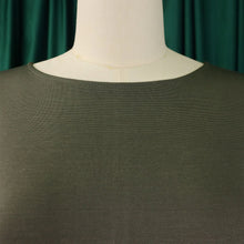 Load image into Gallery viewer, Elegant O-Neck Sheath Midi Dress
