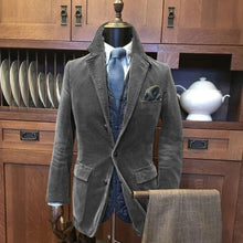 Load image into Gallery viewer, Corduroy Casual Suit Jacket
