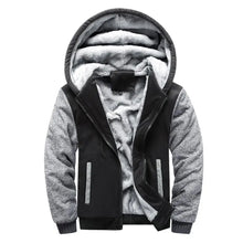 Load image into Gallery viewer, Camouflage Fleece Hooded Jacket
