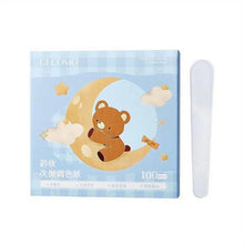 Load image into Gallery viewer, Makeup Mixing Paper,Disposable  Foundation Makeup Palette For Nail Art Eye Shadow Pigment Blending,Makeup Palette Mixing Tray
