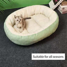Load image into Gallery viewer, Cat &amp; Dog Beds Oval shaped pet nest All Houses Supplies Things Habitats Basket House Beds Pet Products Cushion Goods Accessories

