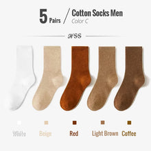 Load image into Gallery viewer, Combed Cotton Business Crew Socks

