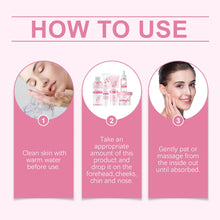 Load image into Gallery viewer, Sakura Skincare Set Moisturizer Face Cream Serum Toner Facial Cleanser Eye Cream Anti-Wrinkle Brighten Face Care Kit for Women
