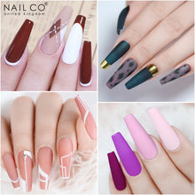 Load image into Gallery viewer, NAILCO 333 Colors Gel Nail Polish Semi Permanent Varnishes Nails Art Design Hybrid Soak Off Top Base Coat UV Gel Manicure 15ml
