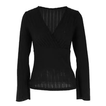 Load image into Gallery viewer, Tops for Woman Clothing Shoujo Clothes Women Women's Cropped Long Sleeve T-shirt Longsleeve Female Top T-shirts Pulovers Tees
