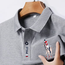 Load image into Gallery viewer, Men's Embroidered Casual Fashion Short Sleeved POLO Shirt Summer Comfortable Top

