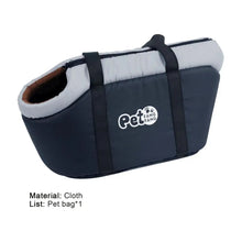 Load image into Gallery viewer, Pet Bag Soft-Sided Adjustable Fabric Interior Pad Carrier Tote for Pet  Cat Carrier Outgoing Travel Breathable Pets Handbag
