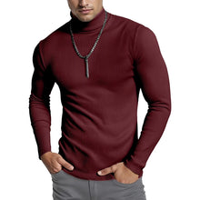 Load image into Gallery viewer, Striped Turtleneck Knit Sweater
