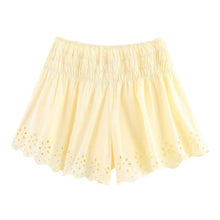 Load image into Gallery viewer, HH Women Shorts Suit Summer Sexy V-Neck Sleeveless Backless Hollow Design Top+Fashion High Waist Pleated Casual Slim Shorts
