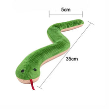 Load image into Gallery viewer, 16.5 Inches Dog Toy Snake Interactive Toy Kitten Kick Toy Interactive Pet Toy for Indoor Cats Pet Supplies
