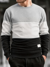 Load image into Gallery viewer, Thick Patchwork Knit Pullover
