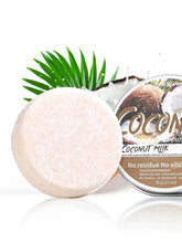 Load image into Gallery viewer, Coconut Nourishing Solid Shampoo Bar

