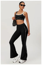 Load image into Gallery viewer, Yoga Set Women Sport Bra Gym Workout Legging High Waist Wide Flare Pant Fitness Sports Shorts Active Wear Suit

