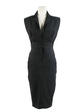 Load image into Gallery viewer, Elegant Sleeveless V-Neck Midi Dress
