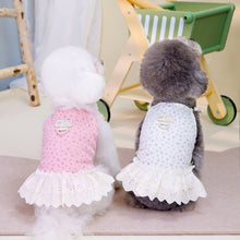 Load image into Gallery viewer, Floral Summer Dog Princess Skirt
