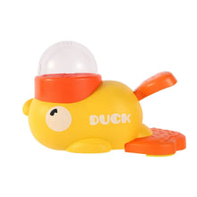 Load image into Gallery viewer, 2-in-1 Interactive Dog Toy Pet Automatic Food Treat Dispenser Cartoon Duck Design Slow Food Pet Snack Feeder for Dog Training
