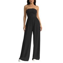 Load image into Gallery viewer, Strapless Wide Leg Casual Jumpsuit
