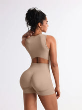 Load image into Gallery viewer, LEOSOXS 2pcs Seamless Yoga Set Gym Clothes Athletic Wear Yoga Suits Women Fitness Set Tracksuits Sports Bra Leggings Sportswear
