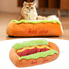 Load image into Gallery viewer, 2026 New Hot Dog Pet Bed For Dachshund Cats Puppies Small Pets Plush Removable Washable Pet Beds Soft Corduroy Non-Slip Bottom
