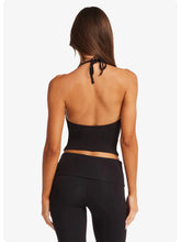 Load image into Gallery viewer, 2 Piece Yoga Set Women Foldover Waist Flare Pants Bell Bottoms Tank Top Matching Set Gym Workout Fitness Wear Lounge Wear Suit
