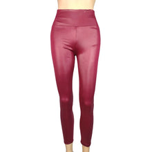 Load image into Gallery viewer, Trendy New Women's Leggings High Waisted Tight and Sexy Faux Leather Pants Colorful Yoga Pants for Women
