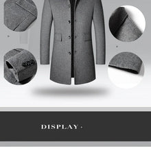 Load image into Gallery viewer, Classic Wool Blend Winter Coat

