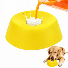 Load image into Gallery viewer, Anti-Choking Slow Feeder Dog Bowl Non-Slip 3/4 Cup - Lick Toy for Liquid Treats Bone Broth Ice Cream Yogurt
