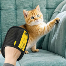 Load image into Gallery viewer, Cat Grooming Gloves Electrostatic Pet Hair Removal Brush for Cleaning Sofa Carpet clothes Double-sided Pet Hair Remover
