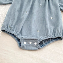 Load image into Gallery viewer, Floral Ruffle Baby Girl Romper
