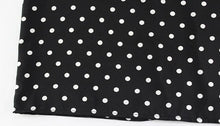 Load image into Gallery viewer, Dot Printed Dresses For Women Fashion Sexy Streetwear Short Sleeves Sheath Turn Down Collar V-Neck Long Vestidos Robes Female
