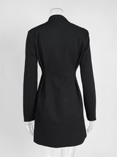 Load image into Gallery viewer, Elegant Double Breasted Blazer Dress
