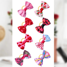 Load image into Gallery viewer, 100pcs Pet Accessories Dog Hair bows Fashion Cute Dog Bows  Rubber Bands Pet Hair Collar Decoration for Dog Accessories
