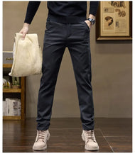 Load image into Gallery viewer, Winter Fleece Smart Casual Trousers
