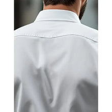 Load image into Gallery viewer, Smart Casual Elastic Shirt Men
